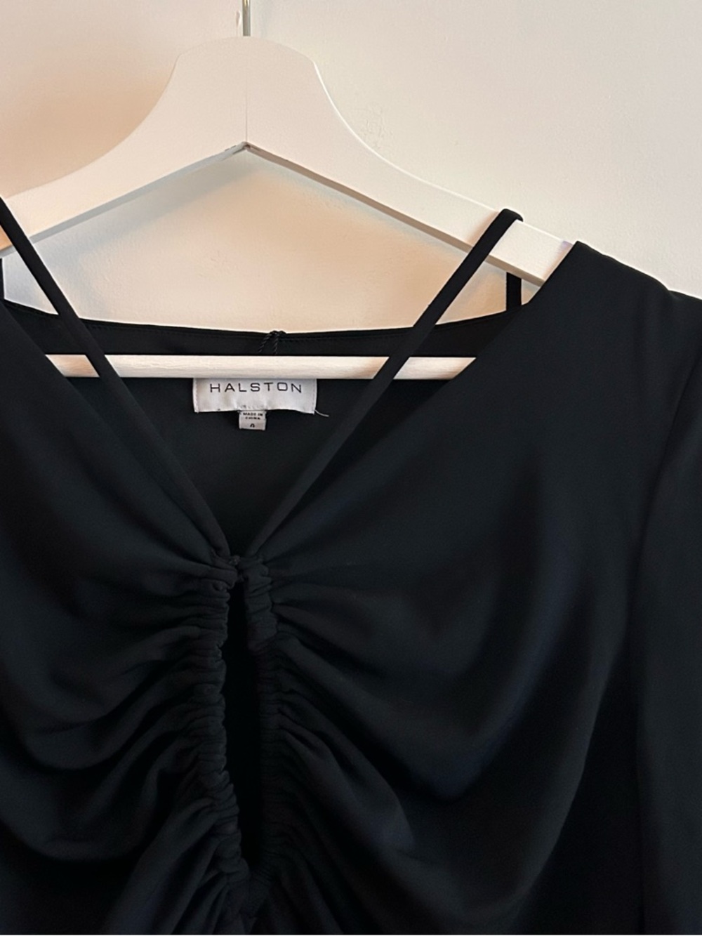 HALSTON long sleeve top